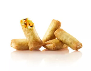 Kleine Vegetarische Fr&uuml;hlingsrolle (6 st)